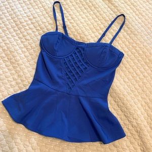 Cute bustier blouse camisole